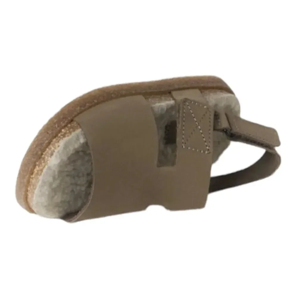 ZARA Kids | Taupe Gray | LEATHER SANDALS